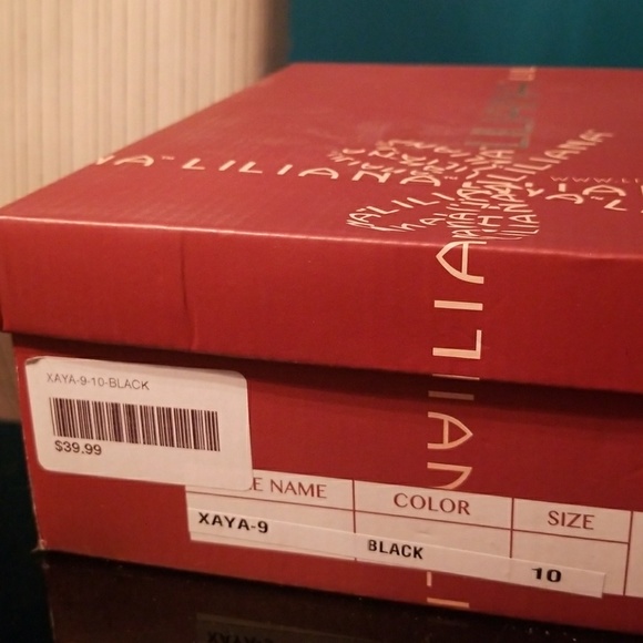 Liliana black sweater sock heels - Picture 6 of 6